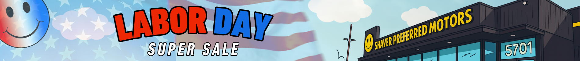 Shaver - Labor Day 2025 Pencil Banner Shaver - Labor Day 2025 Pencil Banner
